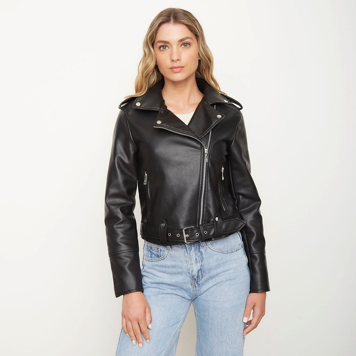 SYBILLA - Chaqueta Eco Cuero Mujer Sybilla