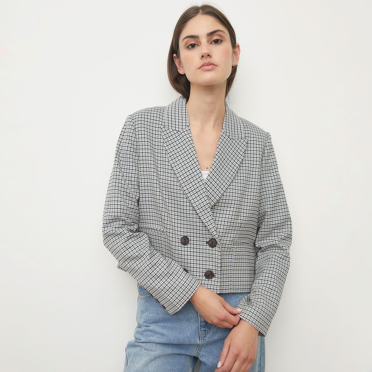 BASEMENT - Blazer Cropped Mujer Basement
