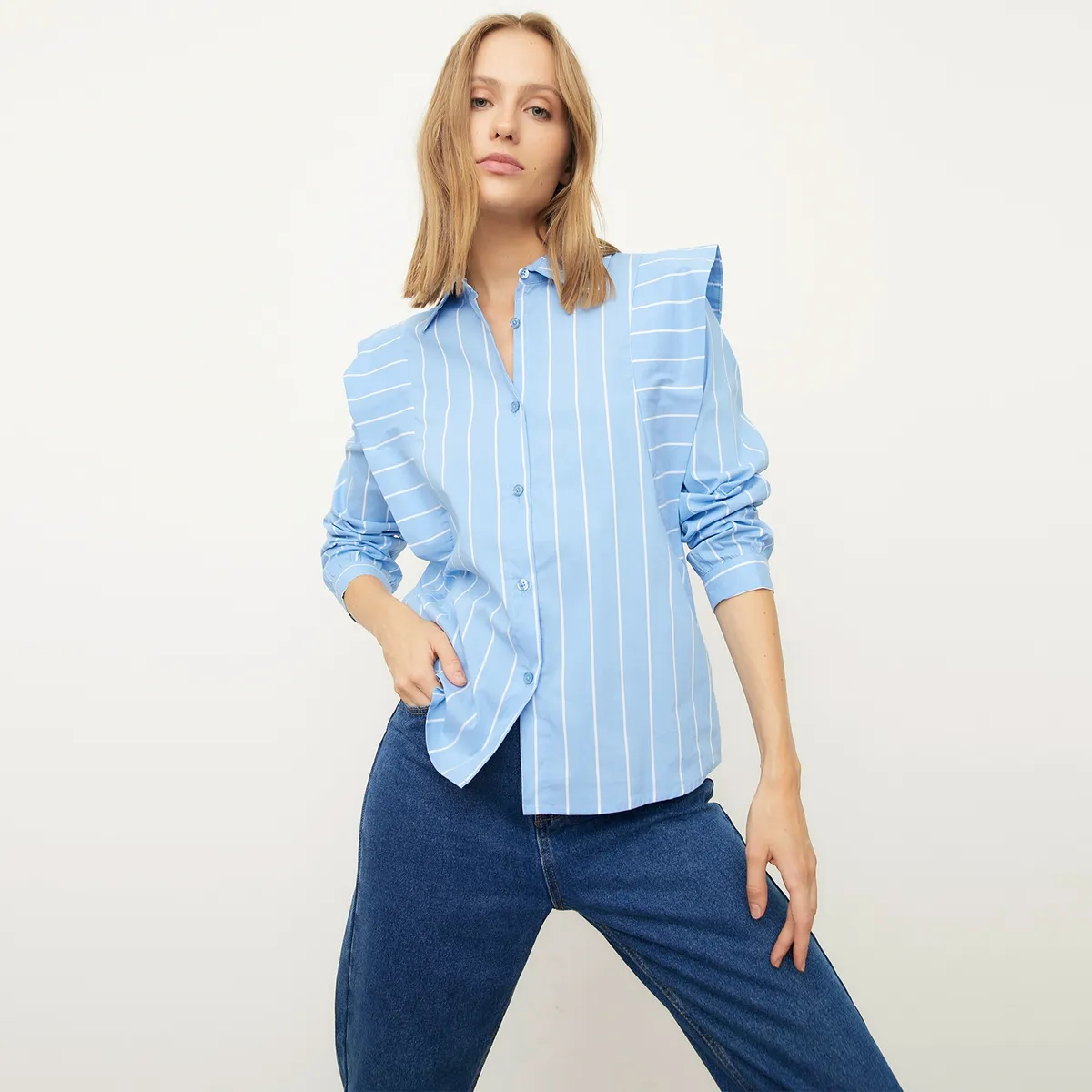 BASEMENT - Blusa Manga Larga  Mujer Basement