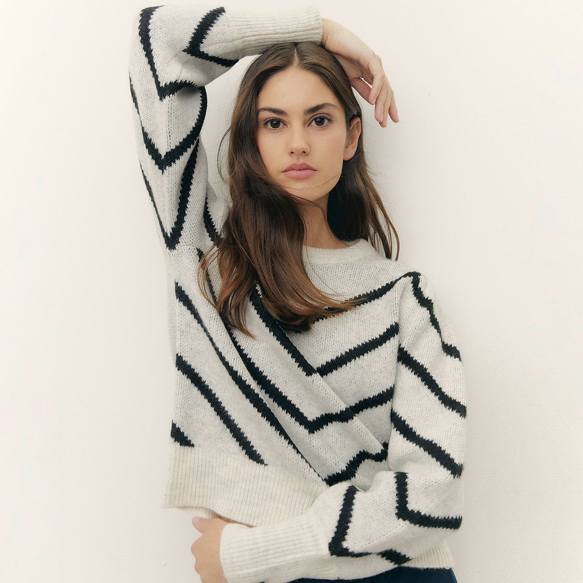 BASEMENT - Sweater Manga Larga Mujer Basement