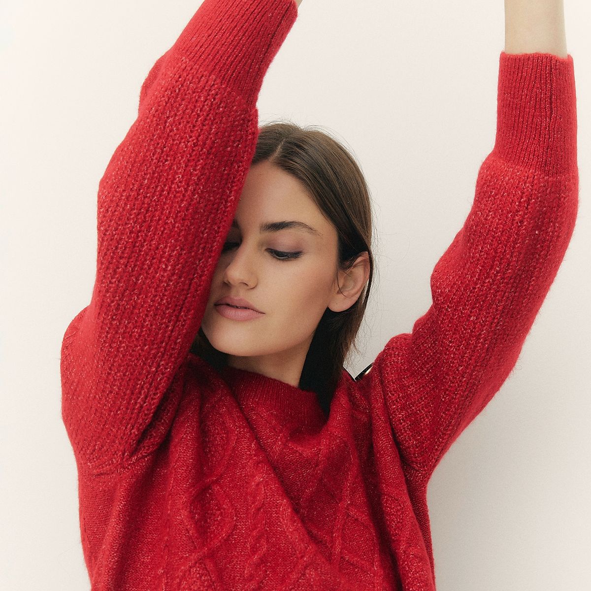 BASEMENT - Sweater Manga Larga Mujer Basement