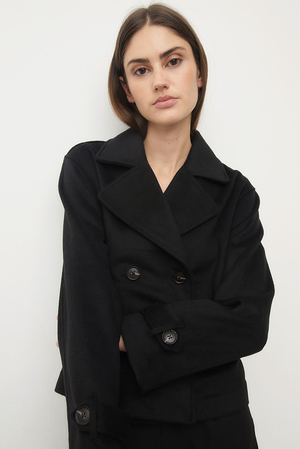 BASEMENT - Chaqueta Lana Mujer Basement