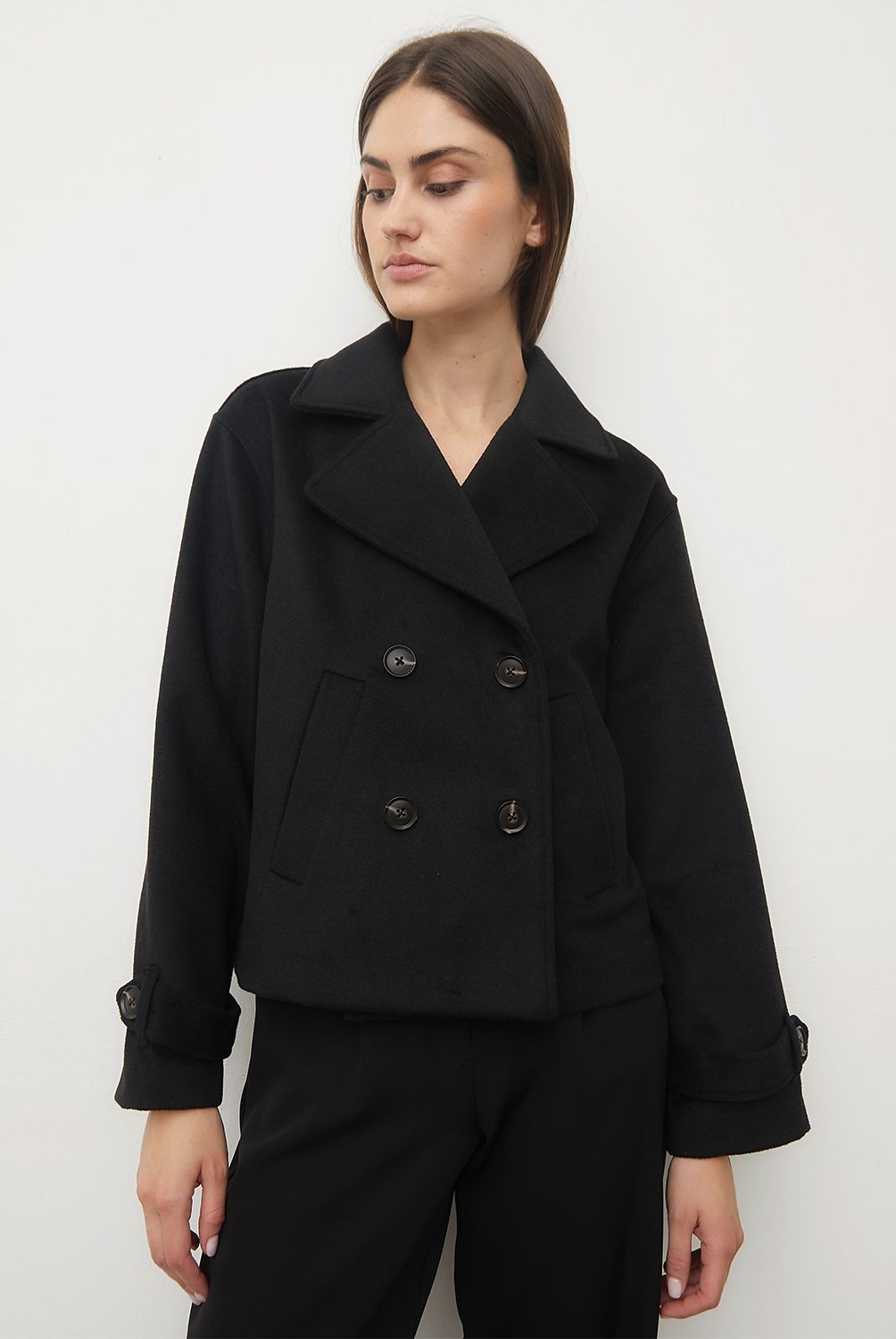 BASEMENT - Chaqueta Lana Mujer Basement