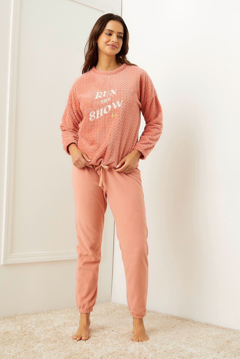 BLU - Pijama De Polar Mujer Blu