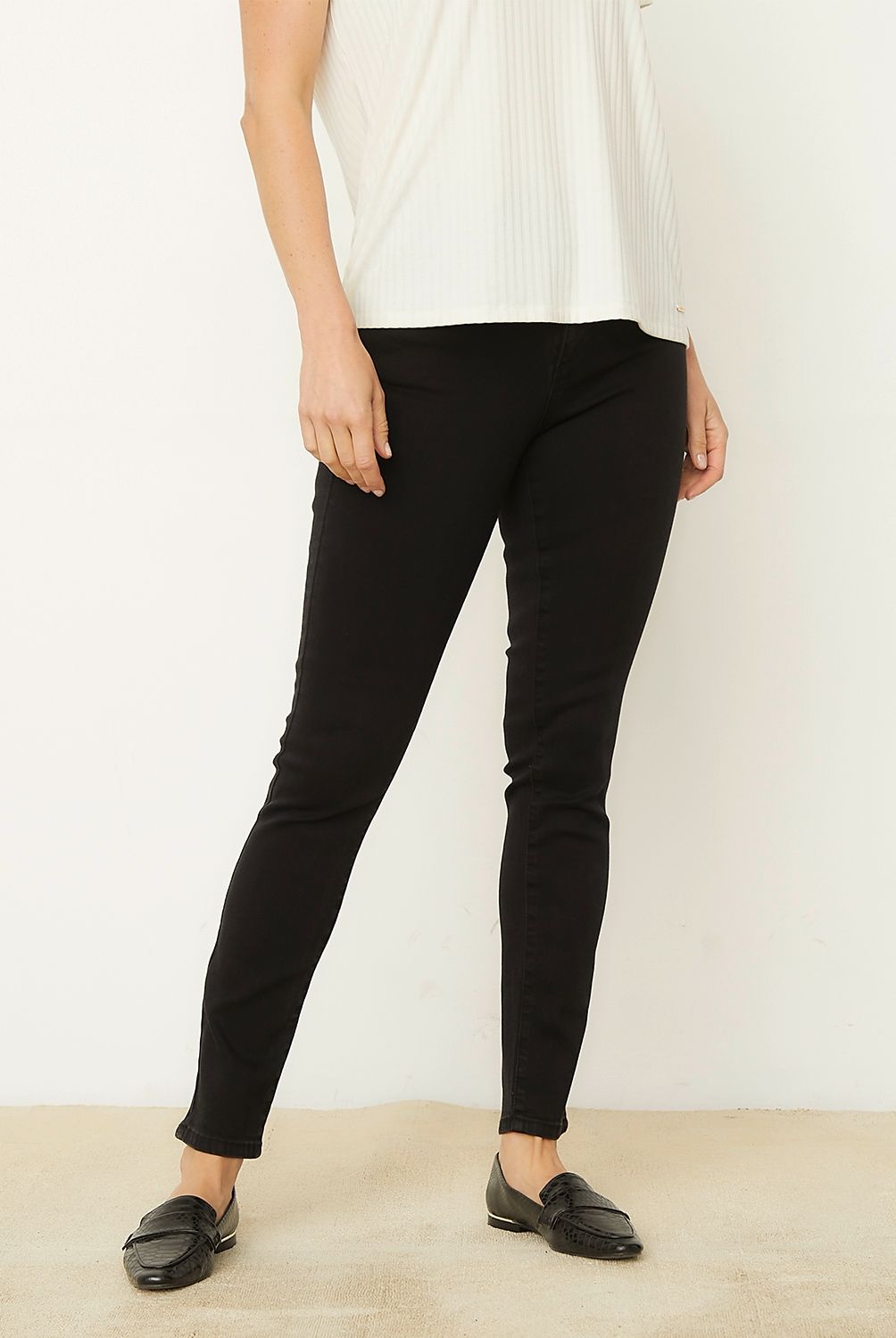 S COCCI - Jeans Straight Tiro Alto Mujer S Cocci