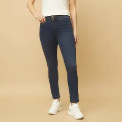 S COCCI - Jeans Skinny Tiro Alto Mujer S.cocci Algodón