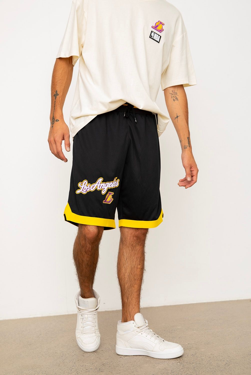 NBA - Bermuda Básquetbol Regular Fit Hombre Nba