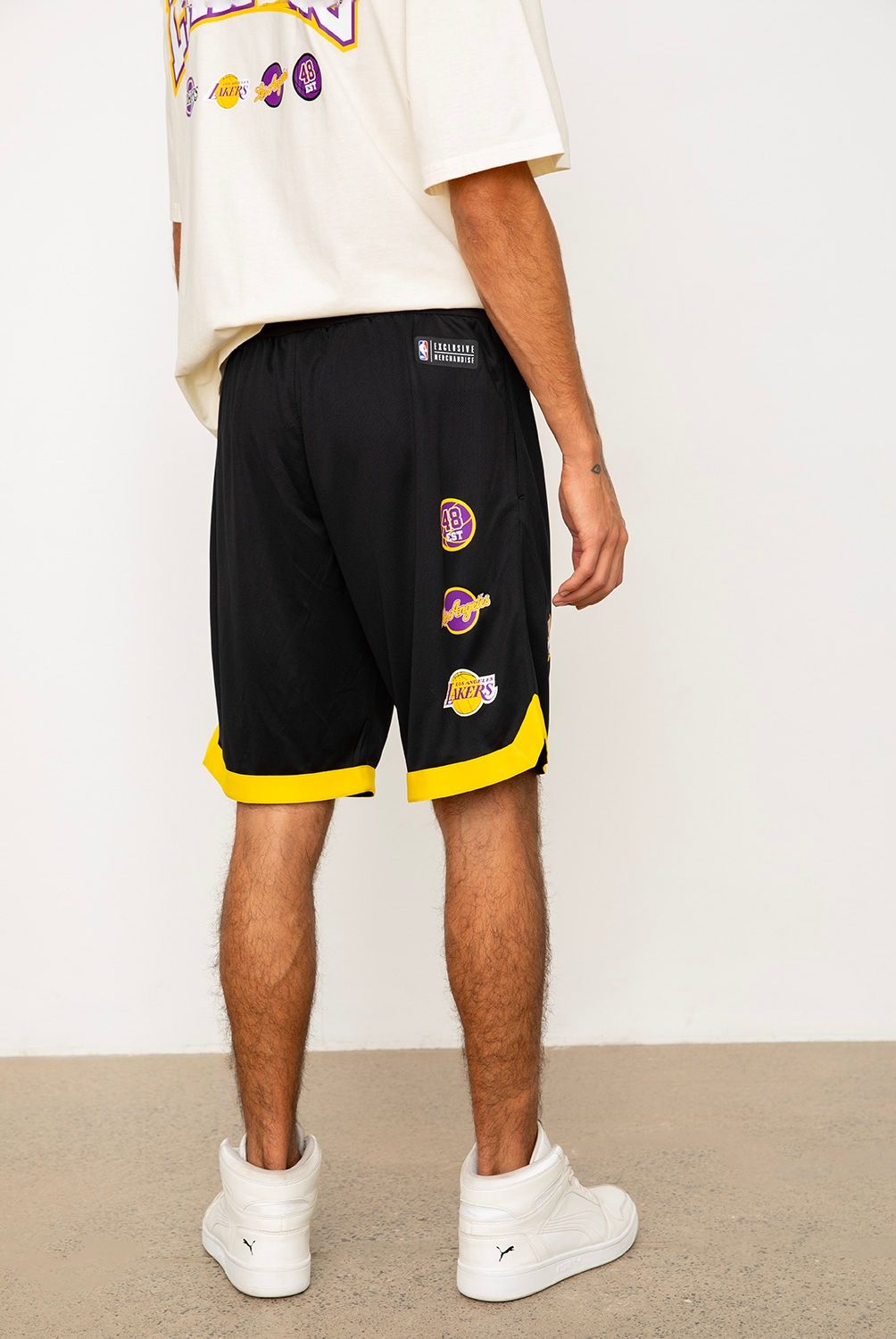NBA - Bermuda Básquetbol Regular Fit Hombre Nba