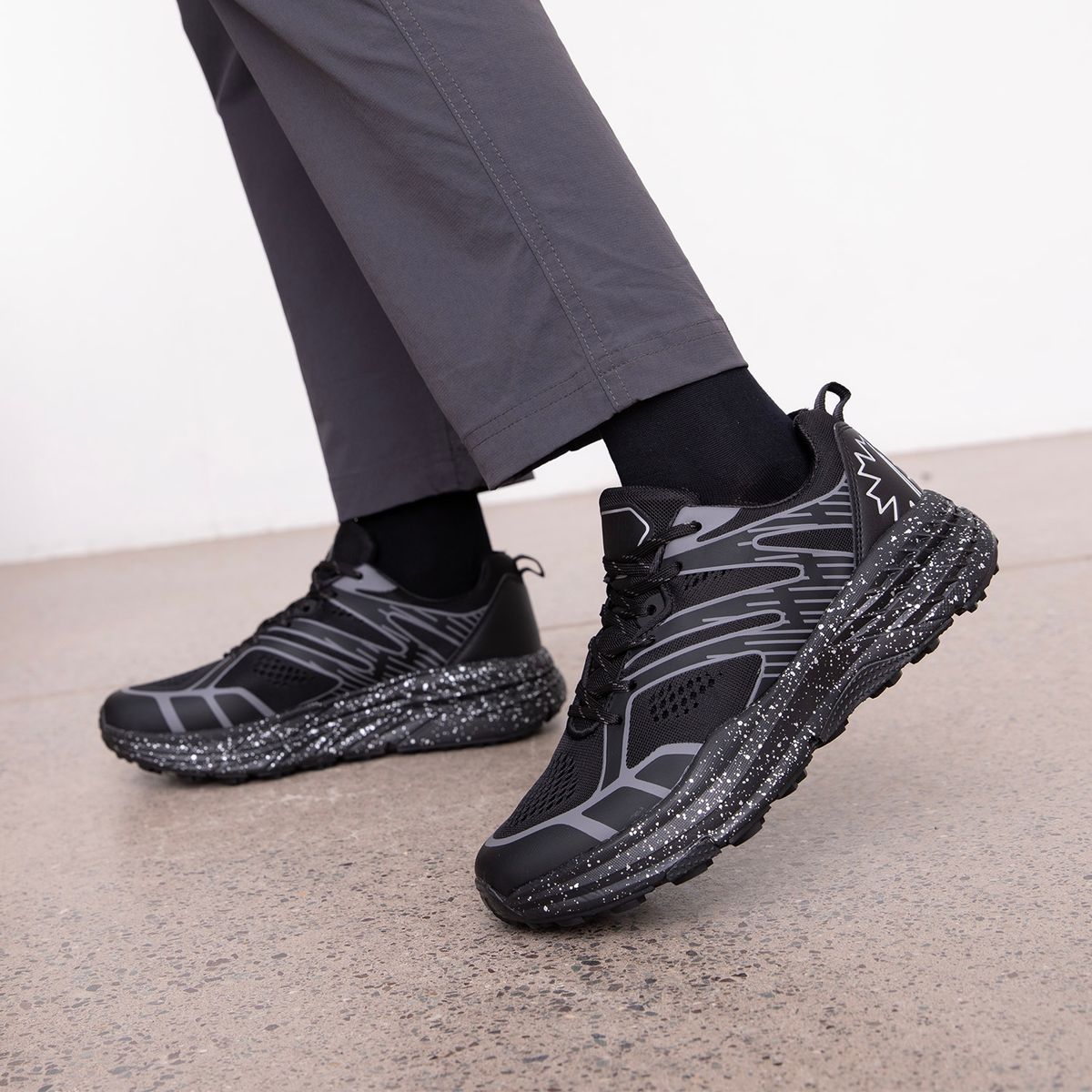 MOUNTAIN GEAR - Plama4 Zapatilla Outdoor Mujer Negro Mountain Gear