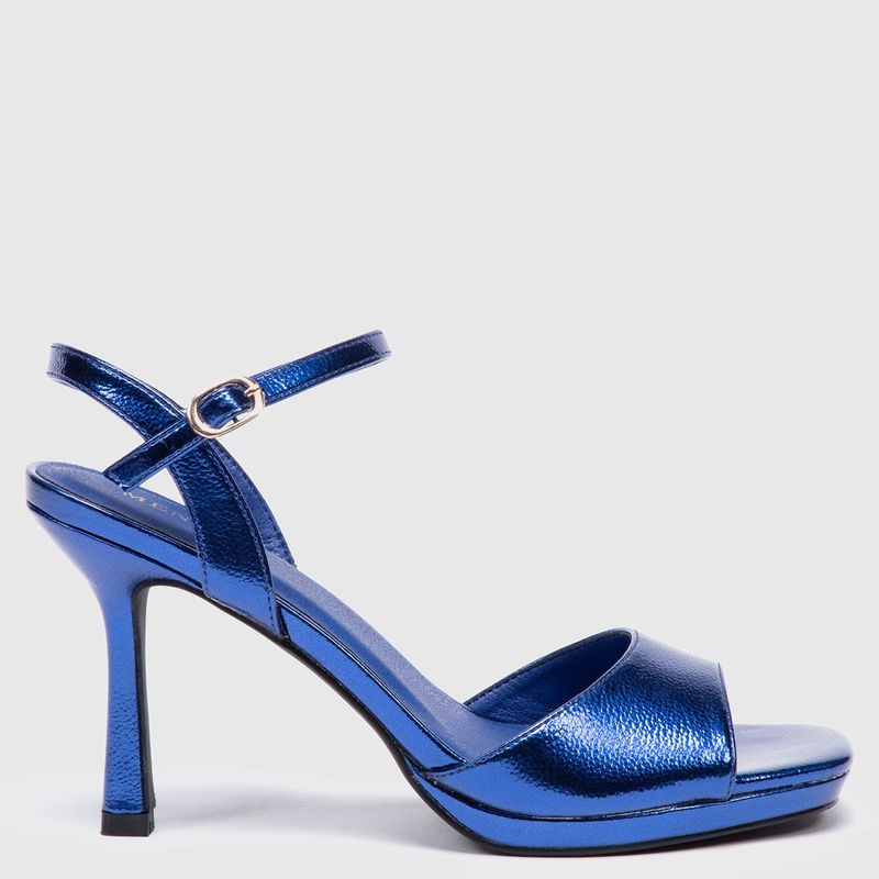 MENBUR - Sandalia Mujer Azul Menbur