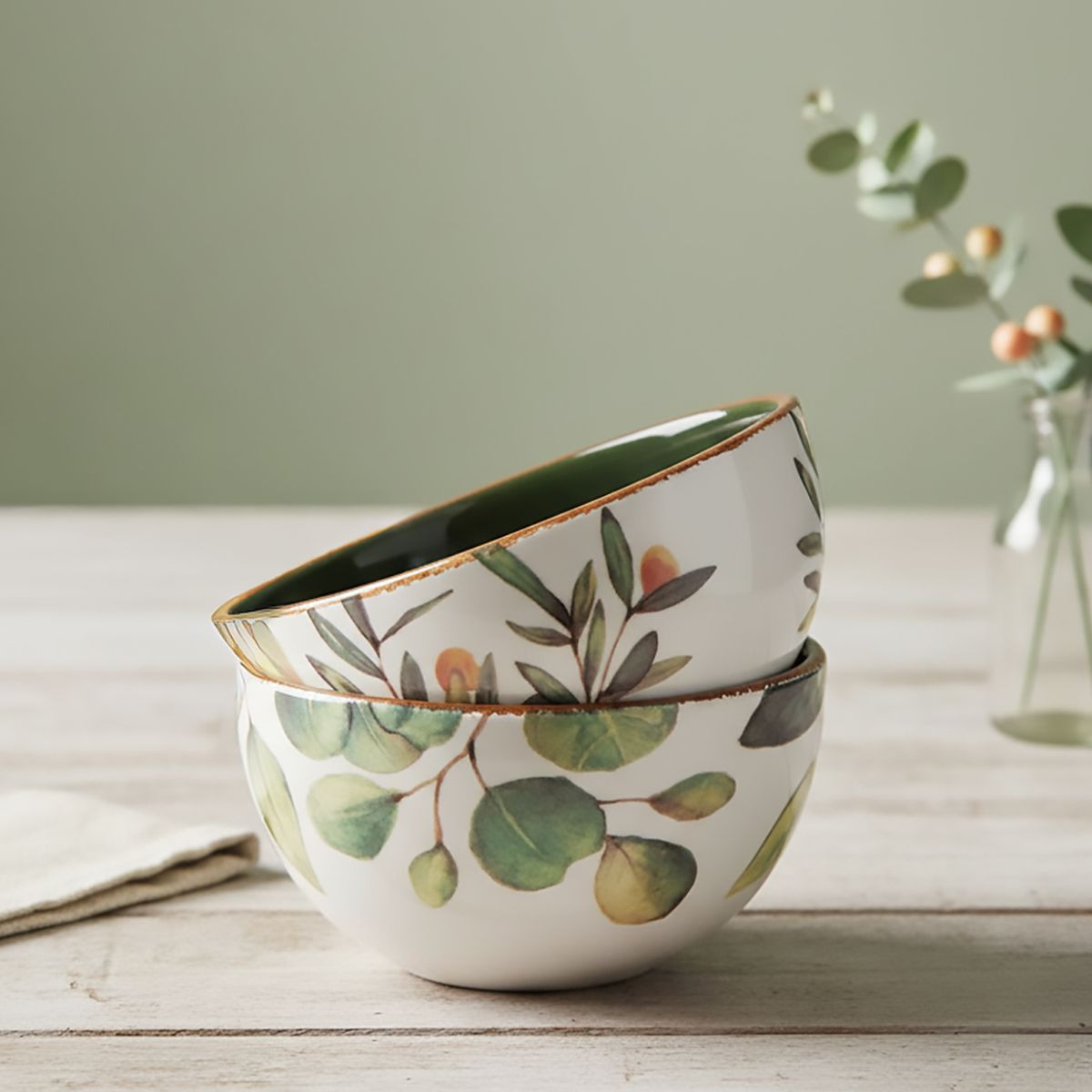 ROBERTA ALLEN - Set De 2 Bowls Bajos Fruits 9 Cm Roberta Allen