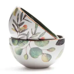ROBERTA ALLEN - Set de 2 Bowls Bajos Fruits 9 cm
