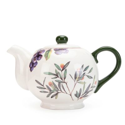 Imagen 2 del producto Tetera Fruits Redonda Blanca Apta Para Microondas