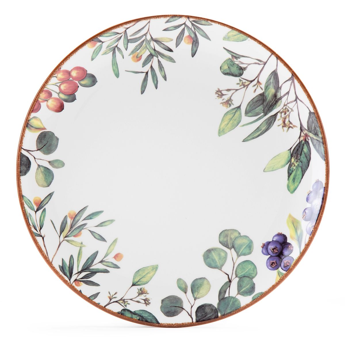 ROBERTA ALLEN - Plato De Fondo Porcelana Fruits 27 Cm Roberta Allen