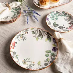 ROBERTA ALLEN - Plato De Fondo Porcelana Fruits 27 Cm