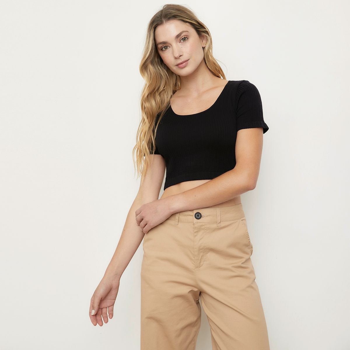 SYBILLA - Polera Manga Corta Mujer Sybilla