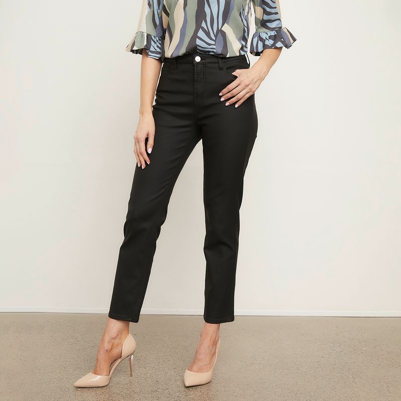 APOLOGY - Jeans Recto Tiro Alto Mujer Apology