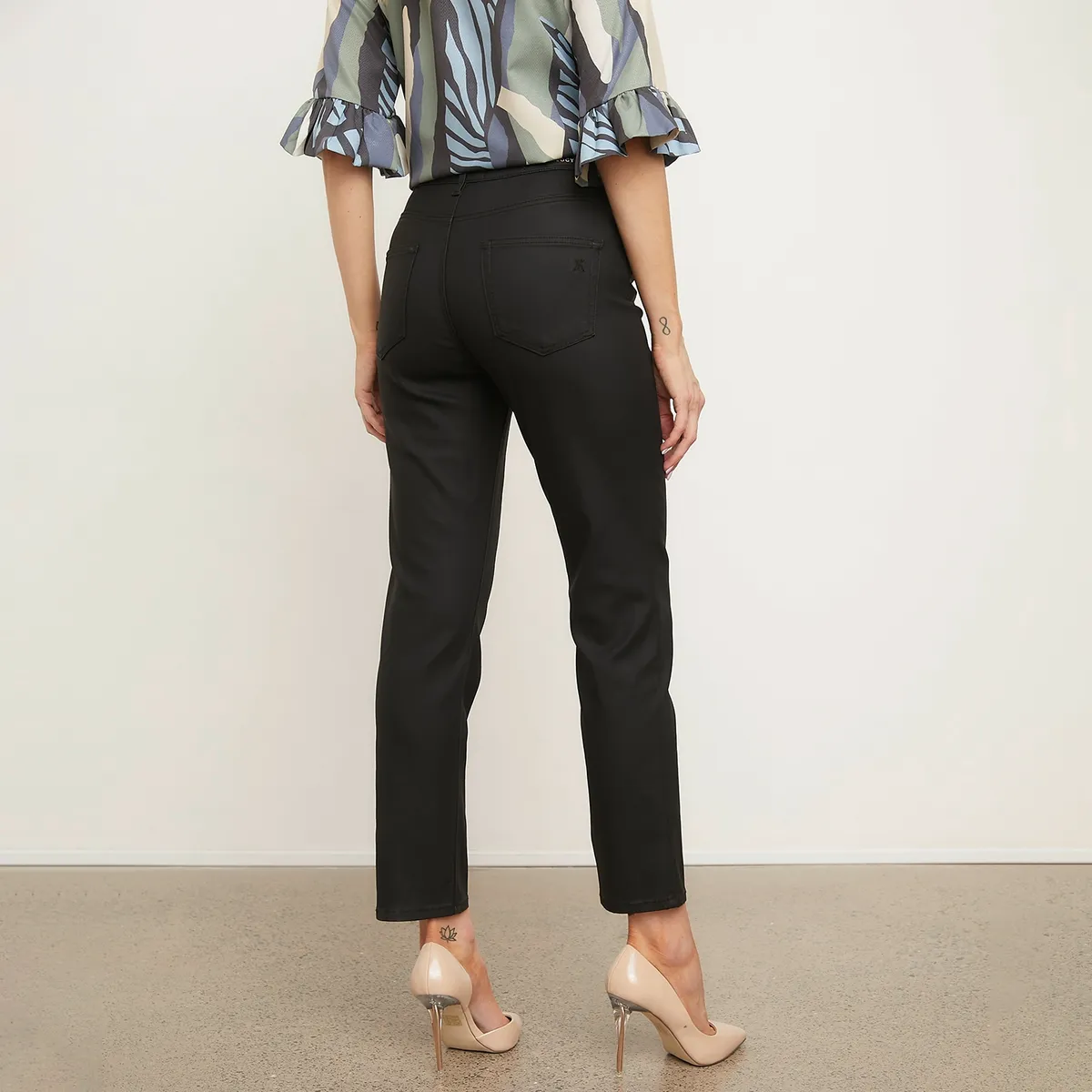 APOLOGY - Jeans Recto Tiro Alto Mujer Apology