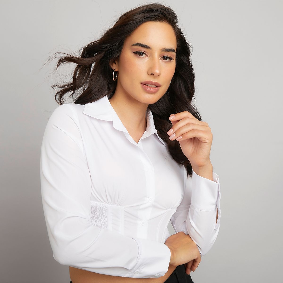 MOSSIMO - Blusa Manga Larga Mujer Mossimo