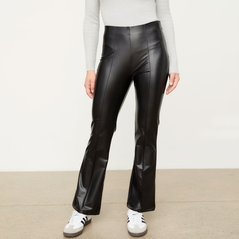 UNIVERSITY CLUB - Pantalón Flare Tiro Alto Mujer University Club