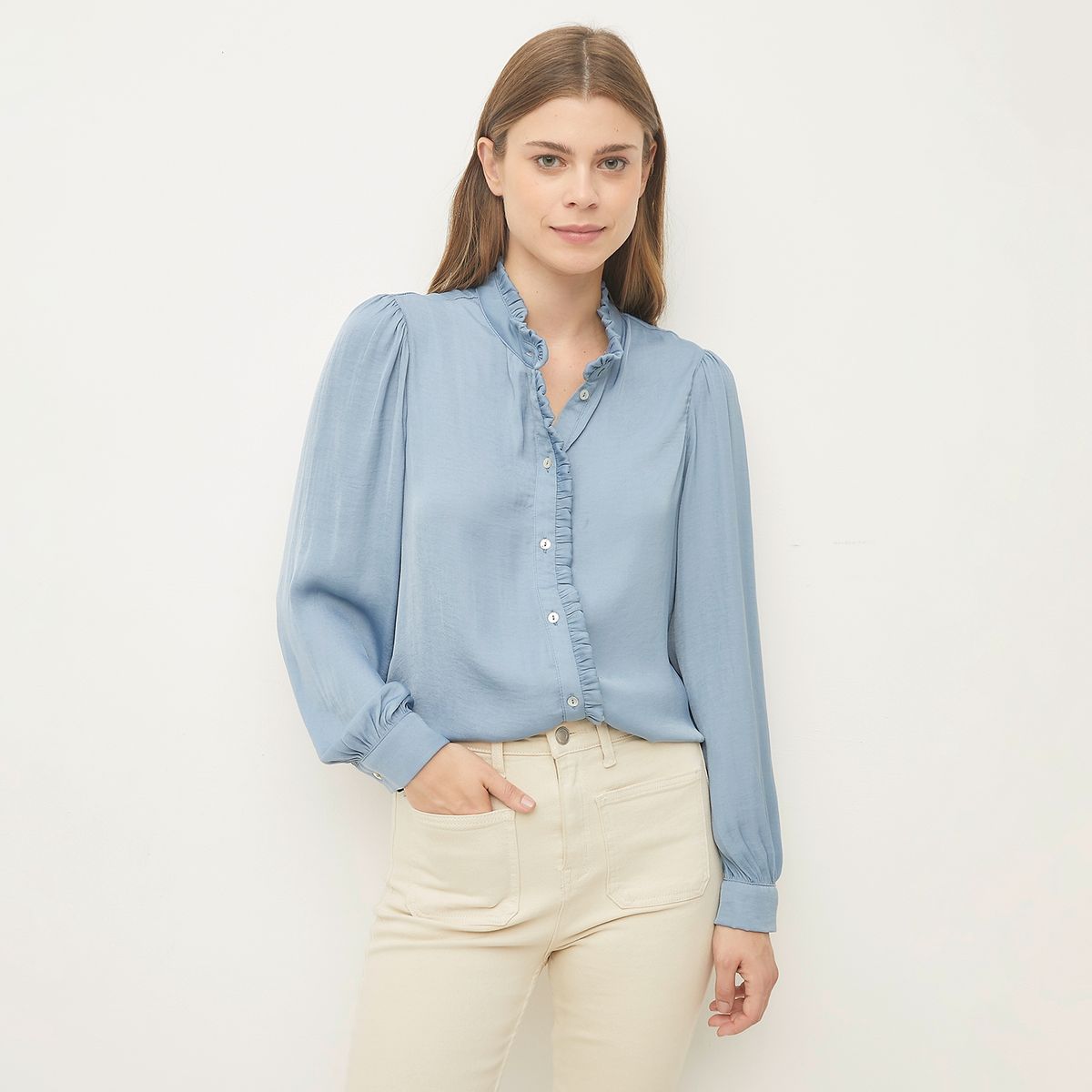 UNIVERSITY CLUB - Blusa Manga Larga Mujer University Club