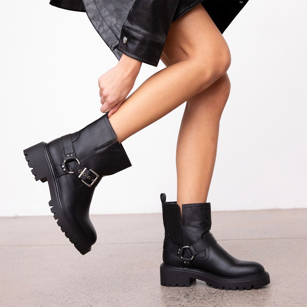 SYBILLA - Botín Mujer Negro Sybilla