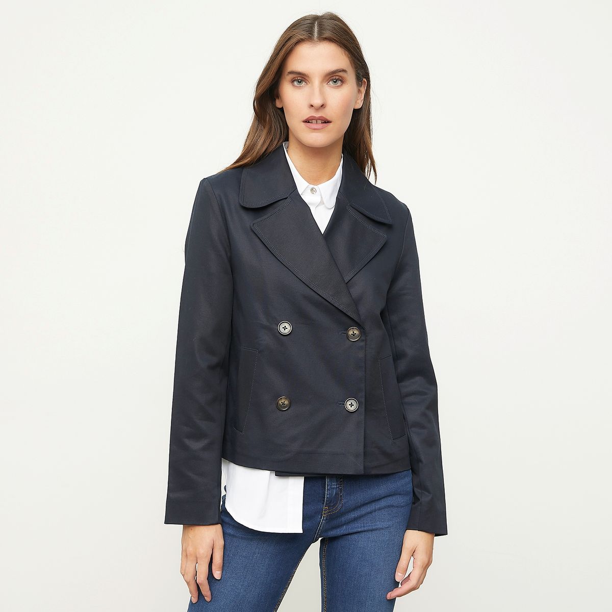 BASEMENT - Blazer Recto Mujer Basement