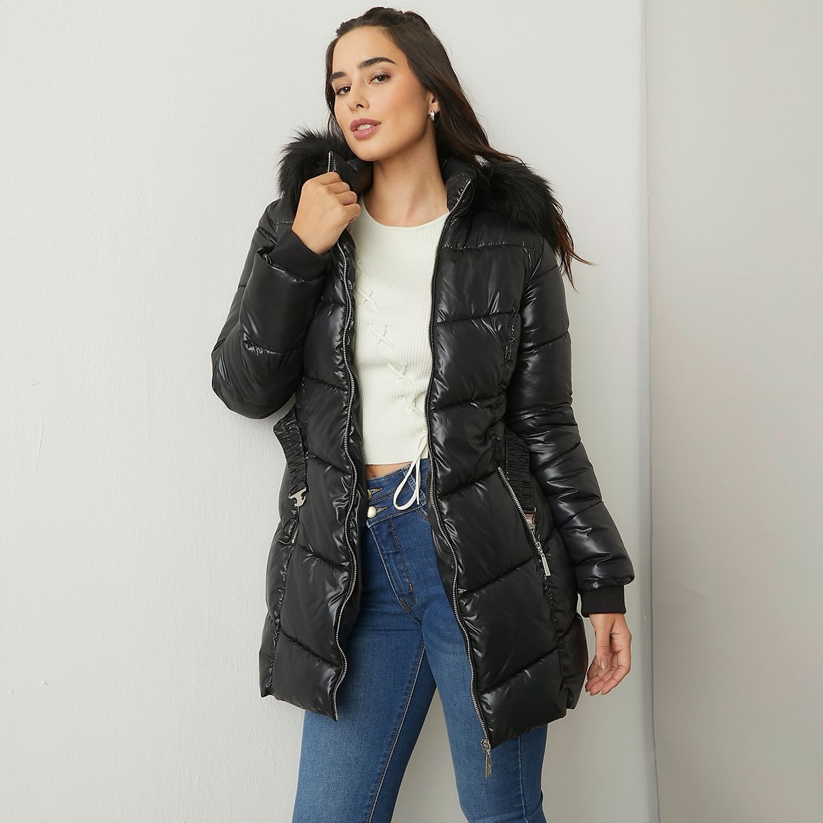 MOSSIMO - Parka Mujer Mossimo