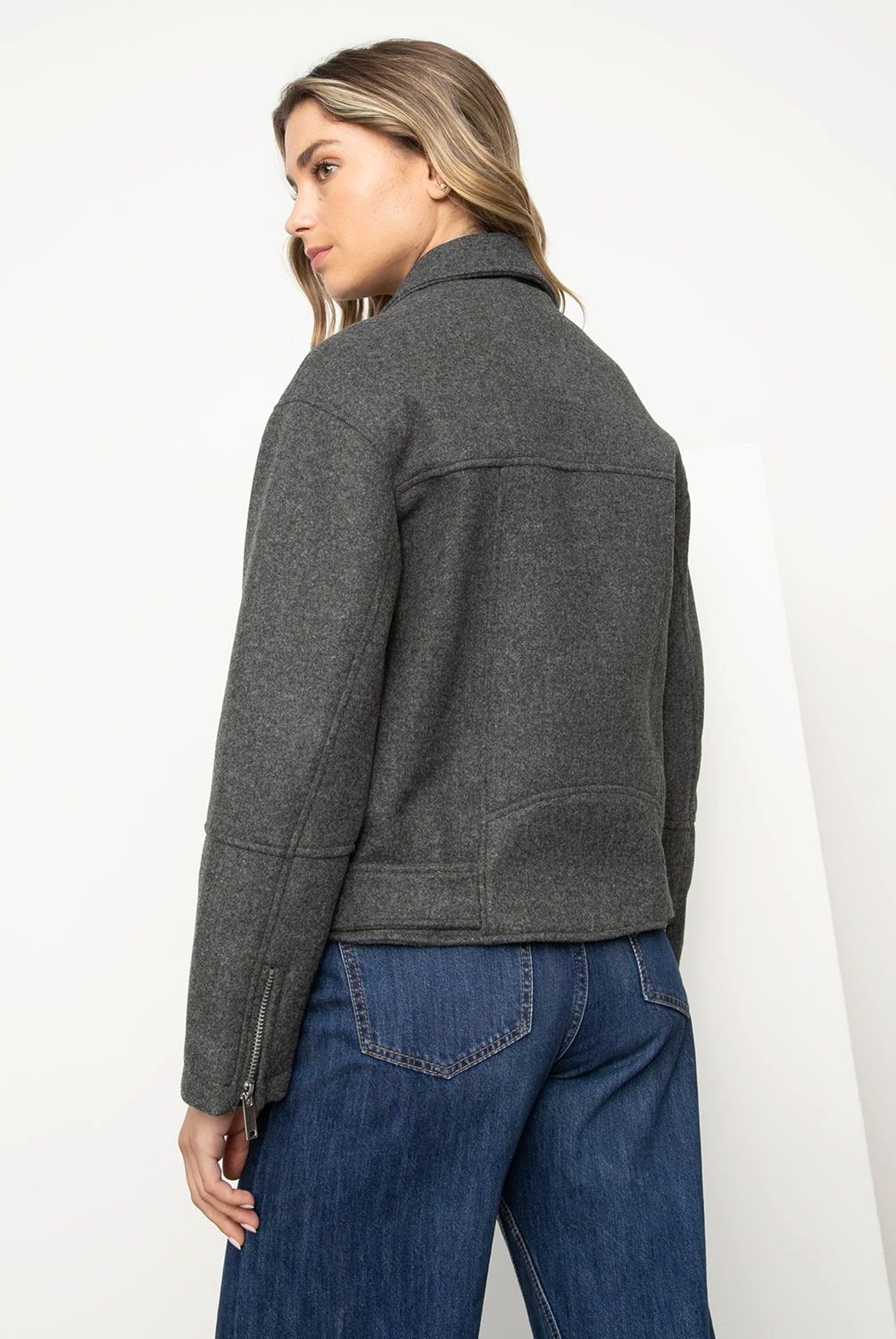 SYBILLA - Chaqueta Biker Mujer Sybilla