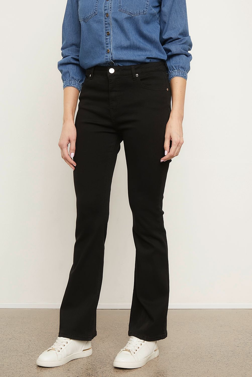 APOLOGY - Jeans Flare Tiro Medio Mujer Apology