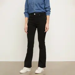 APOLOGY - Jeans Flare Tiro Medio Mujer Denim Urbano