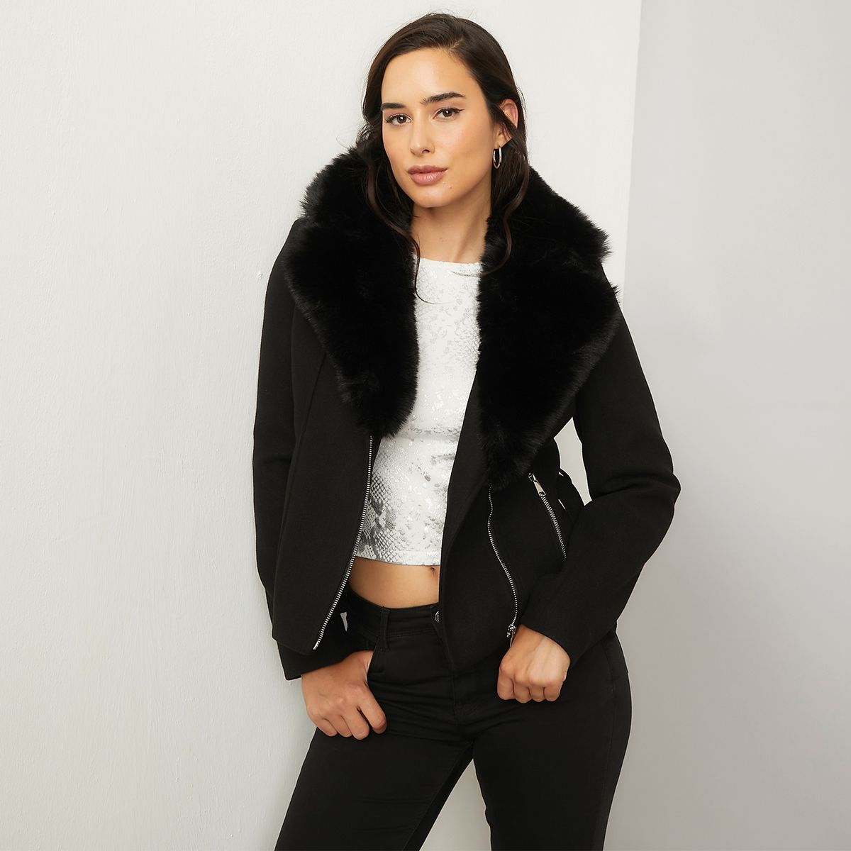 MOSSIMO - Chaquetón Mujer Mossimo