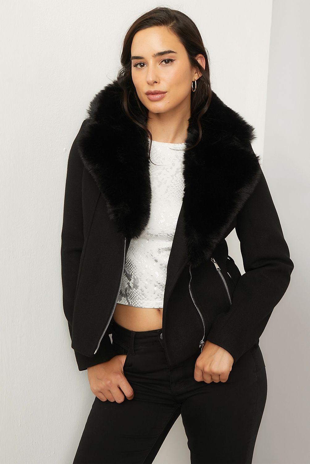MOSSIMO - Chaquetón Mujer Mossimo