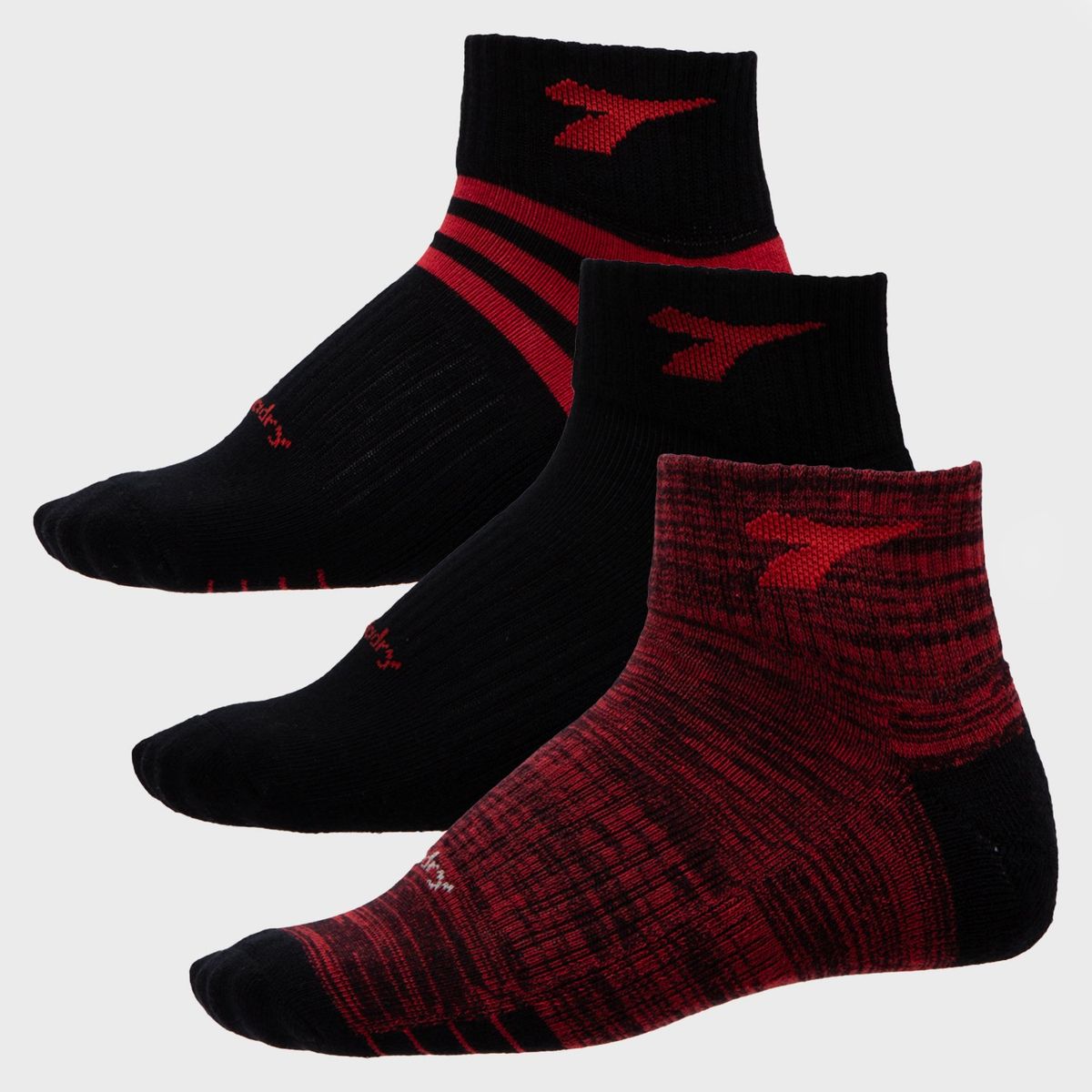 DIADORA - Pack De 3 Calcetines Cortos Deportivos Hombre Diadora