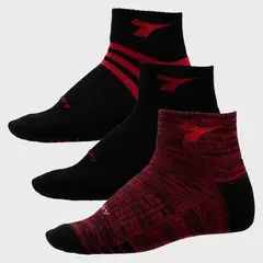 DIADORA - Pack De 3 Calcetines Cortos Deportivos Hombre