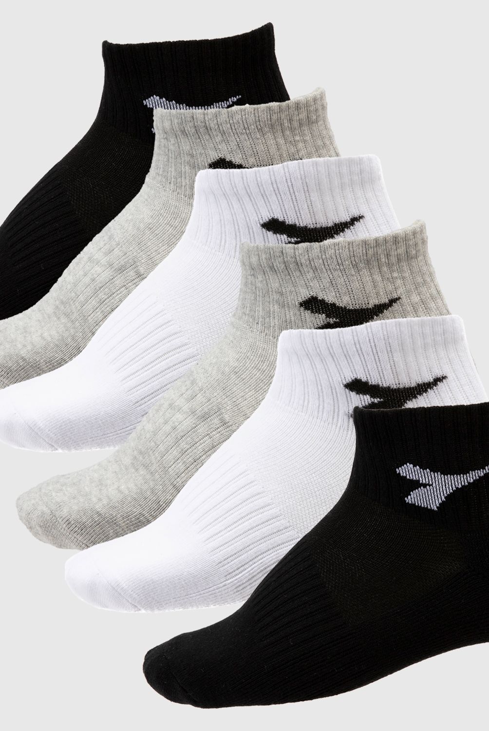 DIADORA - Pack De 6 Calcetines Cortos Deportivos Hombre Diadora