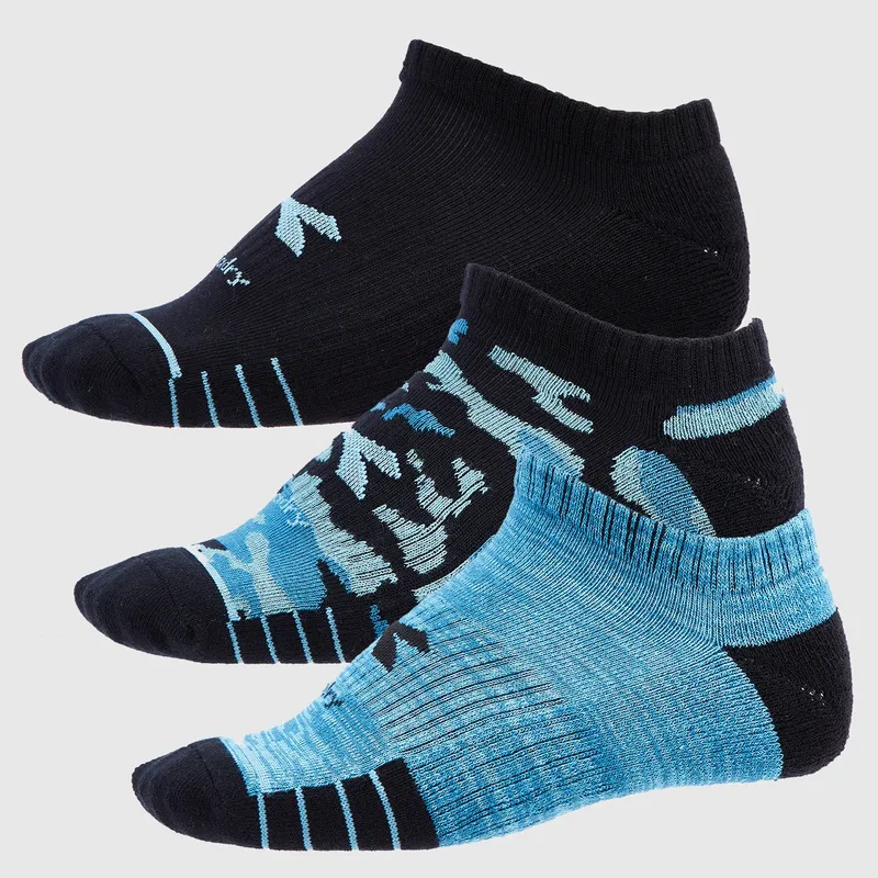 DIADORA - Pack De 3 Calcetines Cortos Deportivos Diadora