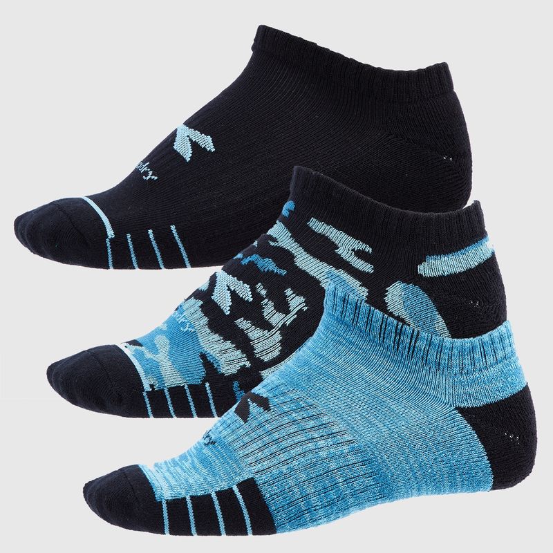 DIADORA - Pack De 3 Calcetines Cortos Deportivos Diadora