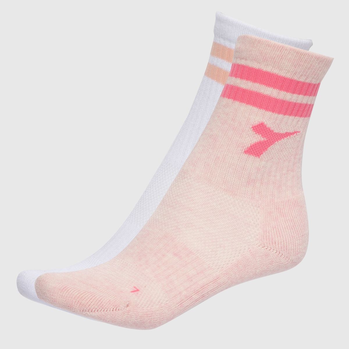 DIADORA - Pack De 2 Calcetines Deportivos Mujer Diadora