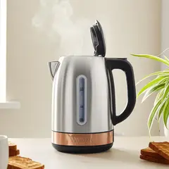 WURDEN - Hervidor Eléctrico Acero Inoxidable 1.7 Litros