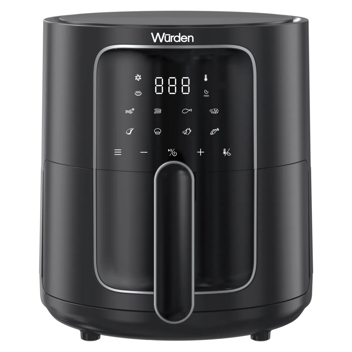 WURDEN - Freidora de Aire Digital 3.5 Litros Wurden WFR-EASYCHEF35 Negra