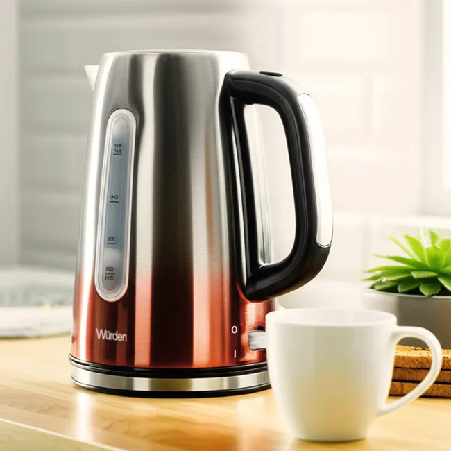 WURDEN - Hervidor Eléctrico Wurden Acero Inoxidable 1.7 L