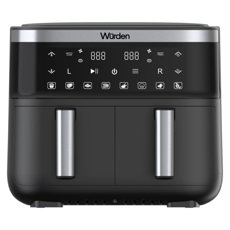 WURDEN - Freidora de Aire Wurden DuoChef80 8 Litros con Doble Canasto
