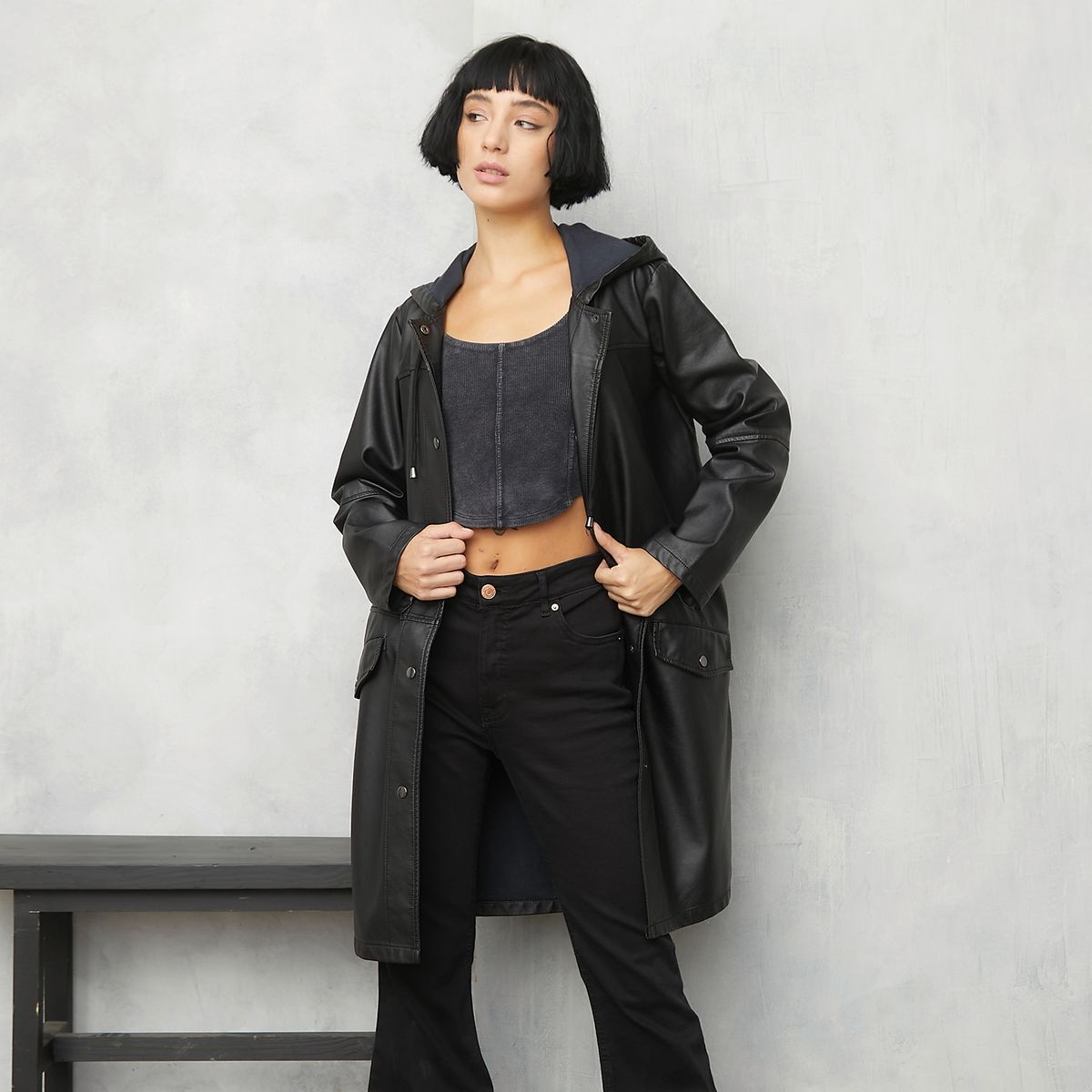 AMERICANINO - Chaquetón Mujer Americanino