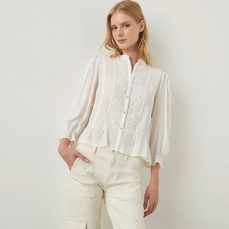 UNIVERSITY CLUB - Blusa Manga Larga Mujer University Club