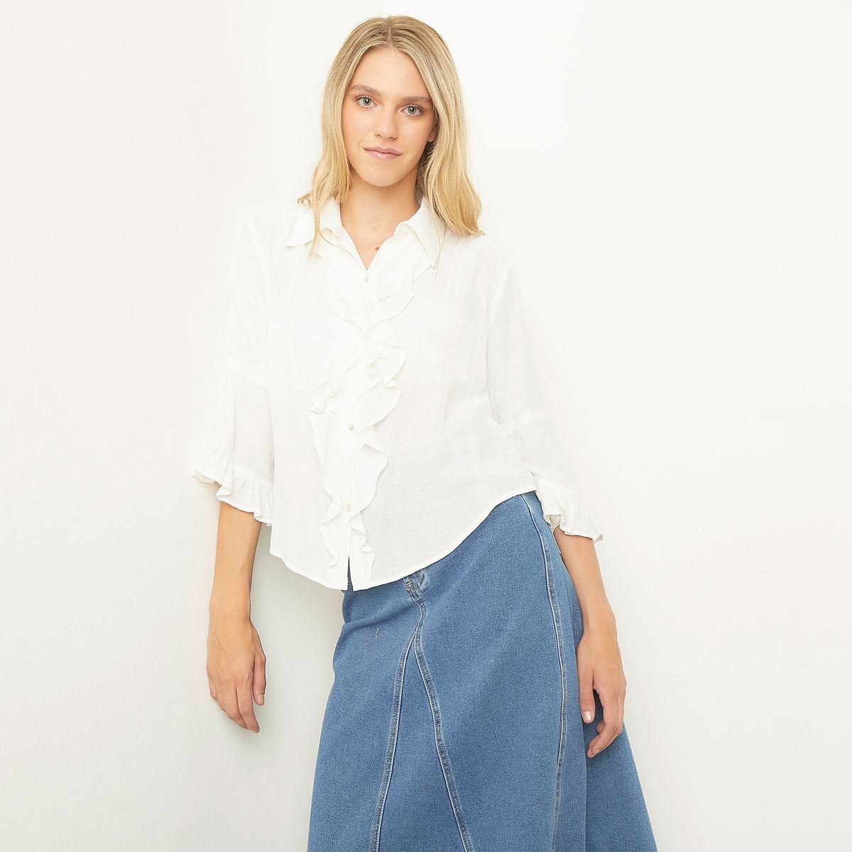 UNIVERSITY CLUB - Blusa Manga Larga Mujer University Club