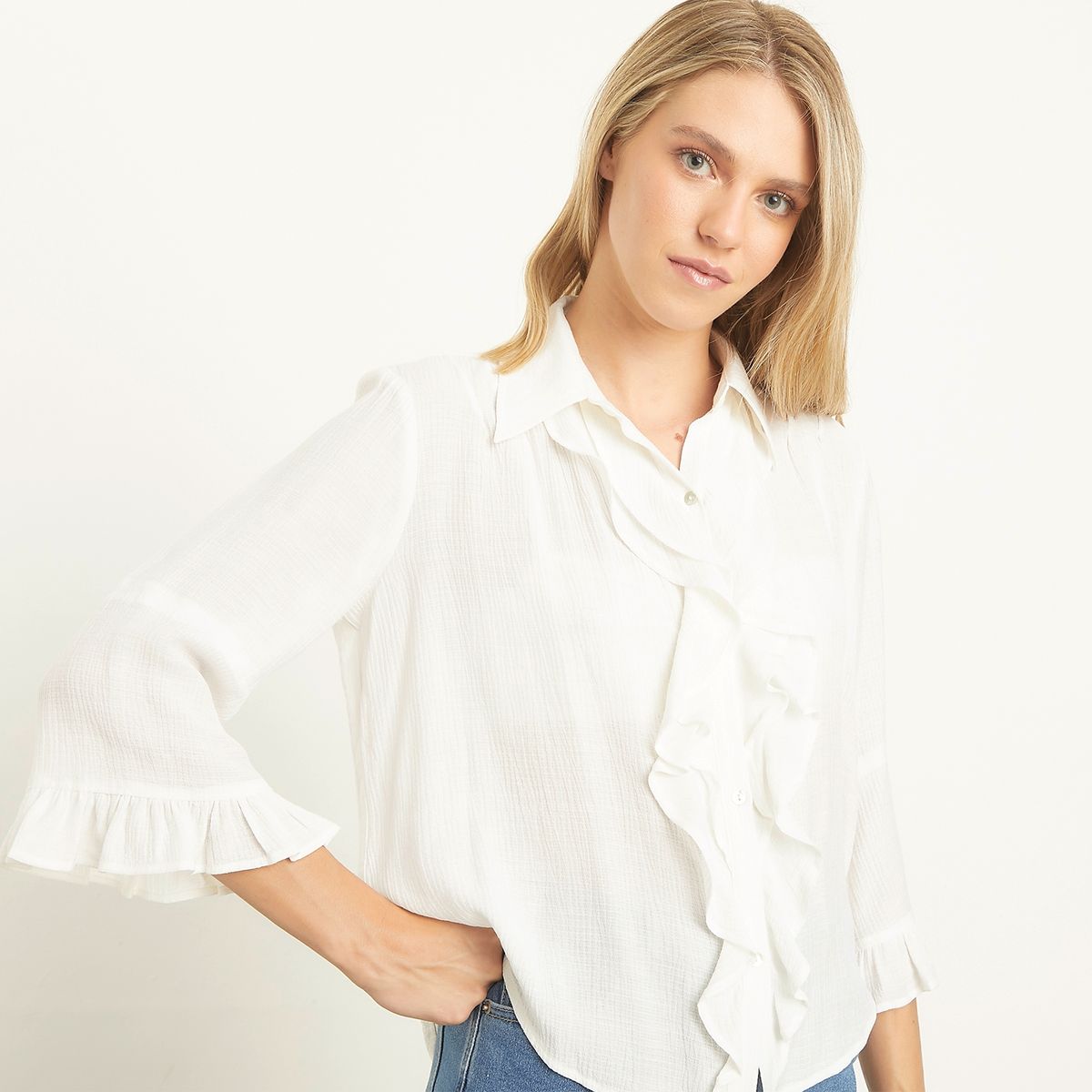 UNIVERSITY CLUB - Blusa Manga Larga Mujer University Club