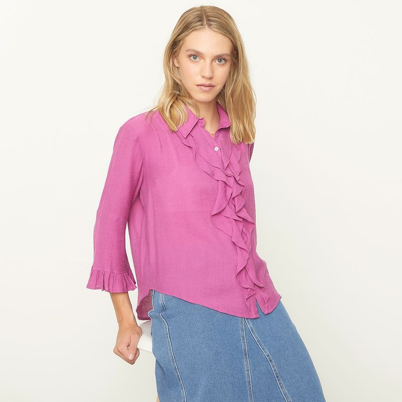 UNIVERSITY CLUB - Blusa Manga Larga Mujer University Club