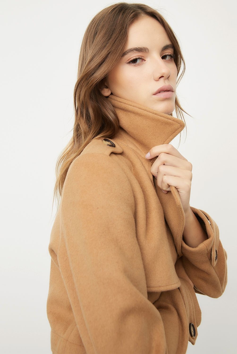 SYBILLA - Chaqueta Cropped Mujer Sybilla