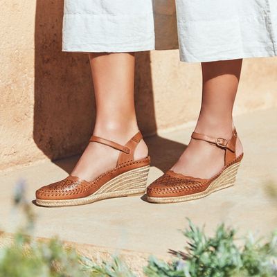 Imagen 2 del producto Alpargata Mujer Cuero Café